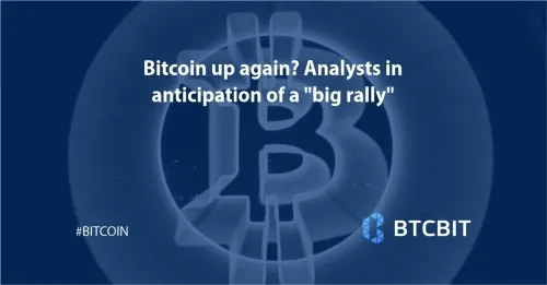 Bitcoin up again? Analysts in anticipation of a "big rally"