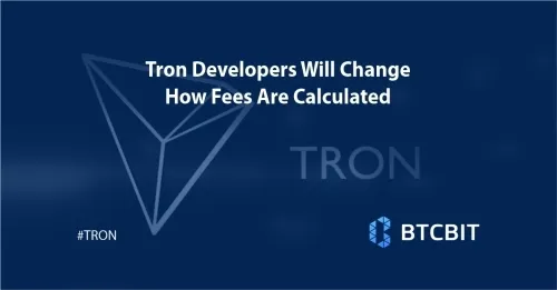 Tron Developers Will Change How Fees Are Calculated