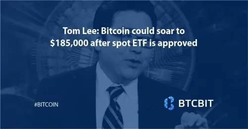 Tom Lee: Bitcoin could soar to $185,000 after spot ETF is approved