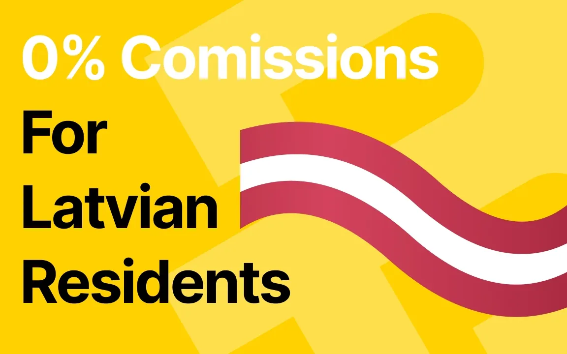 New Promo for Latvian Users: Enjoy Commission-Free Exchanges Until the End of the Year!