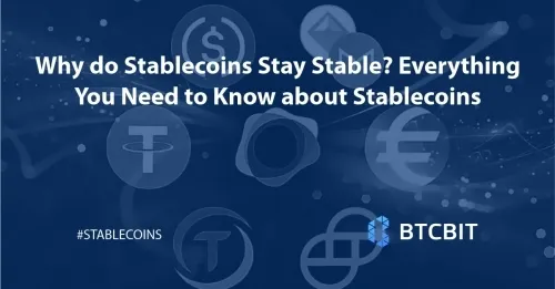 Why do Stablecoins Stay Stable? Everything You Need to Know about Stablecoins