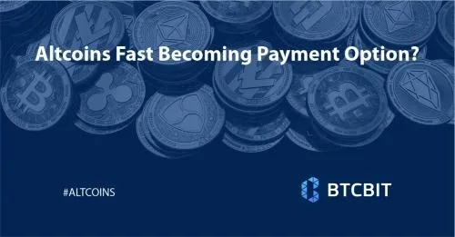 Altcoins Fast Becoming Payment Option?