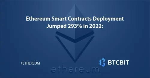 Ethereum Smart Contracts Deployment Jumped 293% in 2022