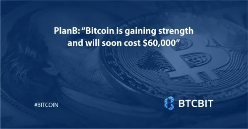 PlanB: “Bitcoin is gaining strength and will soon cost $60,000”