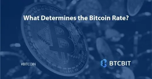 What Determines the Bitcoin Rate?